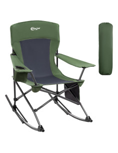 Silla de Camping Plegable Portal Charles Verde Bosque 136 kg