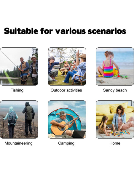 Taburete de Camping Plegable CebraBounze 37 cm Verde 136 kg