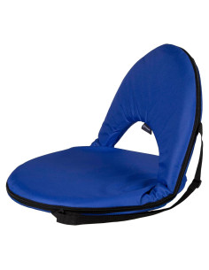 Silla Plegable Stansport Go Anywhere Azul - Respaldo Reclinable