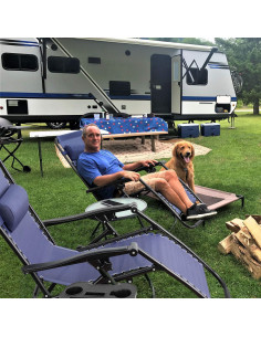 Sillas de Gravedad Cero Homall Plegables para Jardín - Juego de 2 2