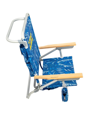 Silla de Playa Plegable Tommy Bahama 5 Posiciones Azul