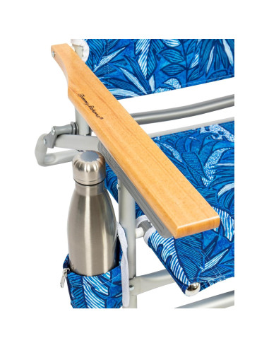 Silla de Playa Plegable Tommy Bahama 5 Posiciones Azul