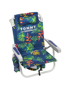 Silla de Playa Tommy Bahama 5 Posiciones Aluminio Verde