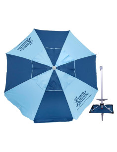 Paraguas de Playa Tommy Bahama 2.13 m Telescópico Azul