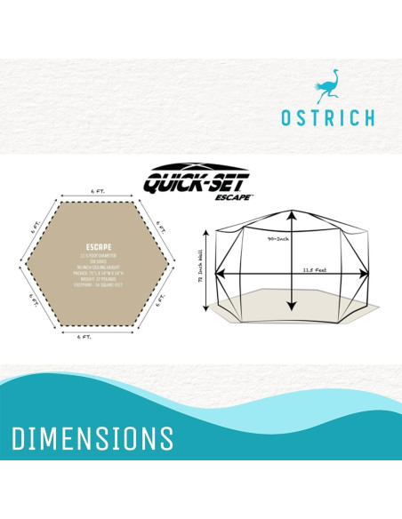 Silla de Playa Reclinable Ostrich Deluxe 3N1 Rayas Azules