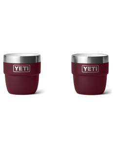 Tazas Apilables YETI 4 oz Acero Inoxidable Aisladas - Paquete de 2