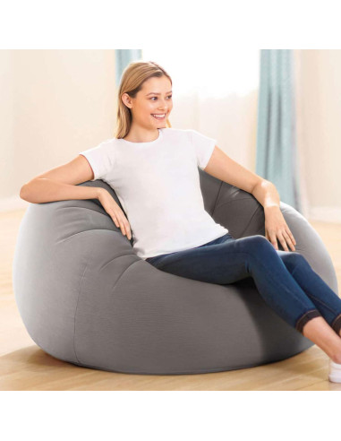 Silla Inflable Intex 68579EP - Vinilo Duradero 107x104x69cm