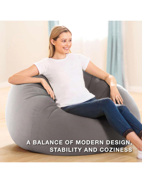 Silla Inflable Intex 68579EP - Vinilo Duradero 107x104x69cm