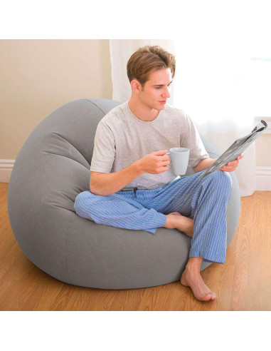 Silla Inflable Intex 68579EP - Vinilo Duradero 107x104x69cm