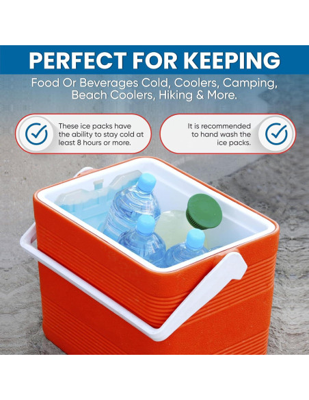 Paquete de Hielo Reutilizable Sport Temp ST-ICEBOX 4 Piezas