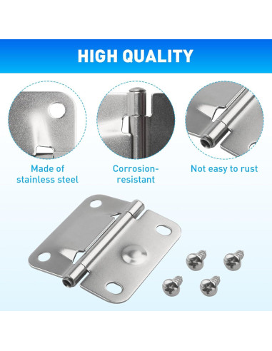 Bisagras de Acero Inoxidable GEAIN para Cooler Coleman - 2 Unidades
