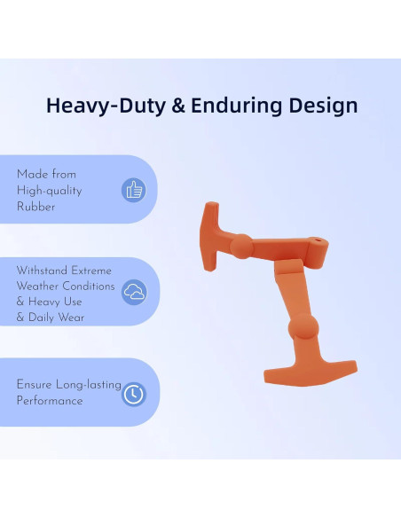 4 Ganchos de Caucho FUREHON para Nevera YETI y RTIC - Alta Resistencia