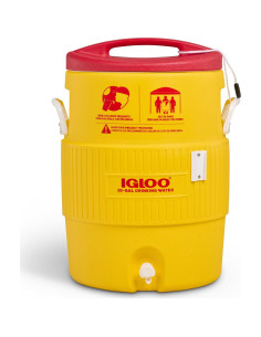 Cooler Igloo 400 Series 37.85 L Rojo/Amarillo Aislamiento Ultra 2