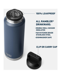 Botella YETI Rambler 46 oz Rosa Poderoso Acero Inoxidable 2