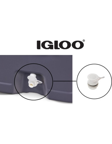 Tapón de Drenaje Igloo Triple Clic para Enfriadores 2.22 cm
