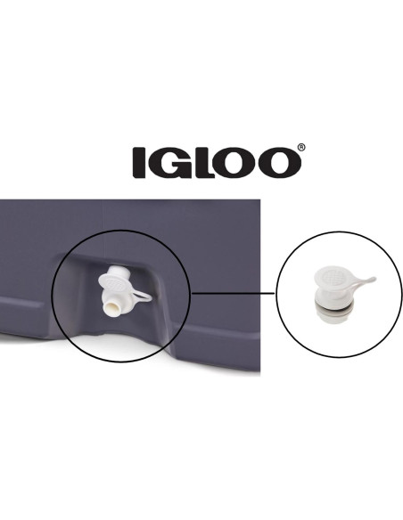 Tapón de Drenaje Igloo Triple Clic para Enfriadores 2.22 cm