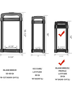 Mango Telescópico LBB-Parts para Enfriadores 28-54 Qt 2