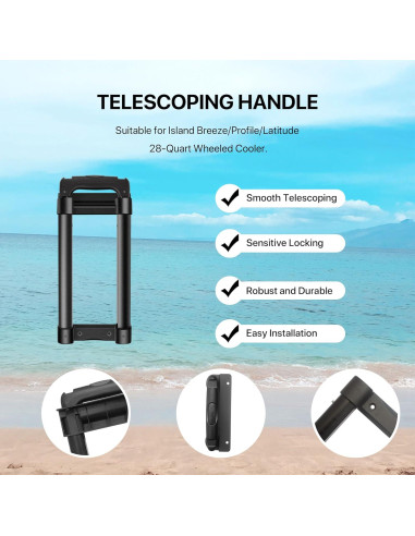 Mango Telescópico LBB-Parts para Enfriadores 28-54 Qt