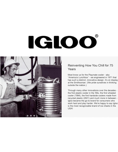 Cierre T-handle Igloo para neveras BMX y Overland 25-72 Qt