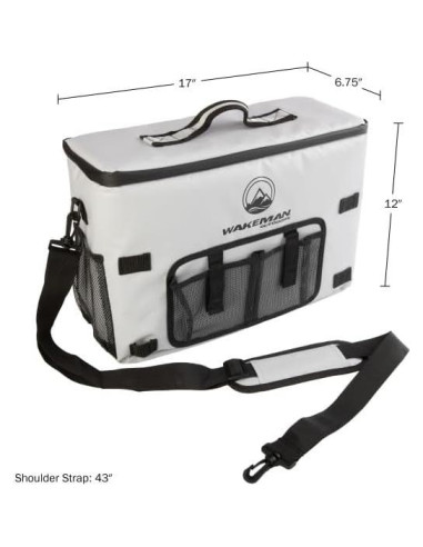 Nevera de Kayak Wakeman 18L Aislada Resistente al Agua