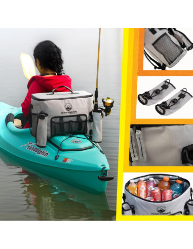 Nevera de Kayak Wakeman 18L Aislada Resistente al Agua