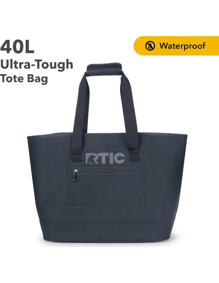 Bolsa Tote Ultra Resistente RTIC Impermeable 47x60x38cm Marino
