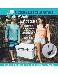 Nevera ENGEL 60 QT Ultra-Ligera con 2 Paquetes de Hielo y Vaso 22 oz 2