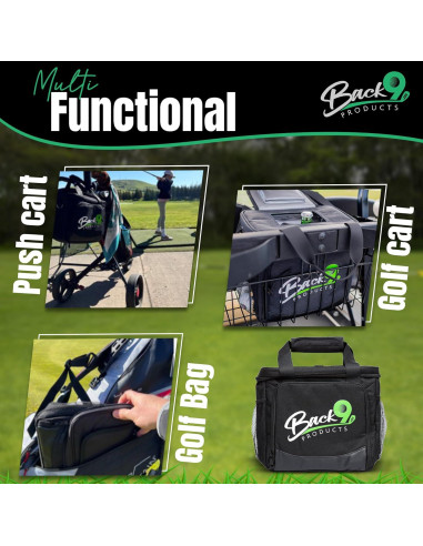 Bolsa de Enfriamiento Aislada BACK9 Products 12 Latas Gris