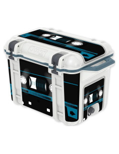 Piel de Vinilo MightySkins para Enfriador OtterBox 45 qt - Cinta de Casete