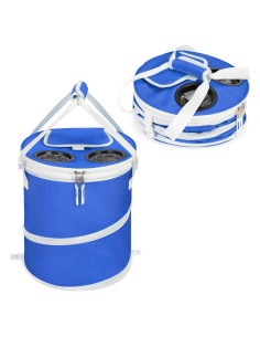 Bolsa de Enfriamiento Plegable Tirrinia 38L Azul para Camping