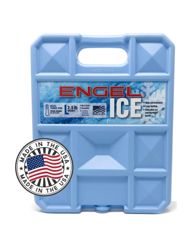Paquete de Hielo ENGEL 1.13Kg 0C Cooler - Seguro y Reutilizable