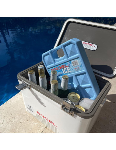 Paquete de Hielo ENGEL 1.13Kg 0C Cooler - Seguro y Reutilizable