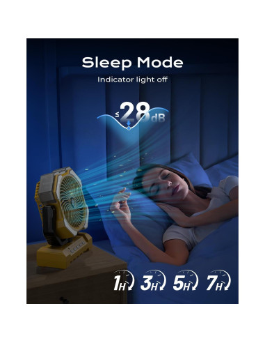 Ventilador Nebulizador Portátil Coolice F038 250ml 12000mAh