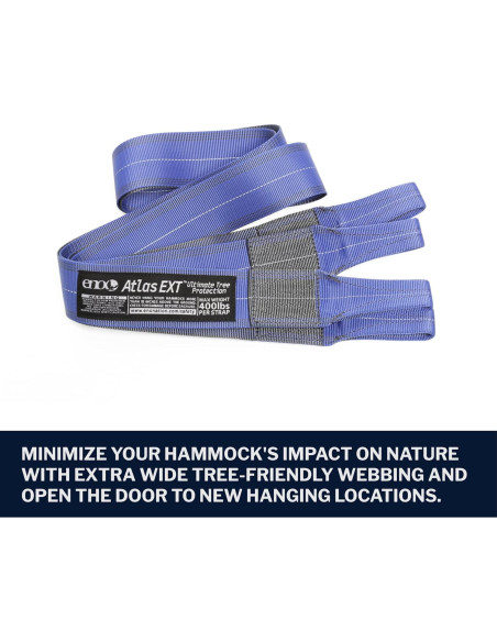 Cintas Utilitarias Atlas EXT ENO para Hamacas - 2 Unidades
