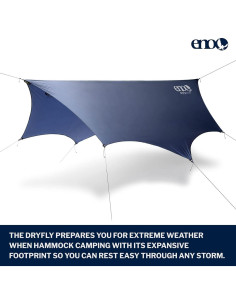 Lona de Lluvia ENO DryFly Impermeable 3.2x2.8m para Camping 2