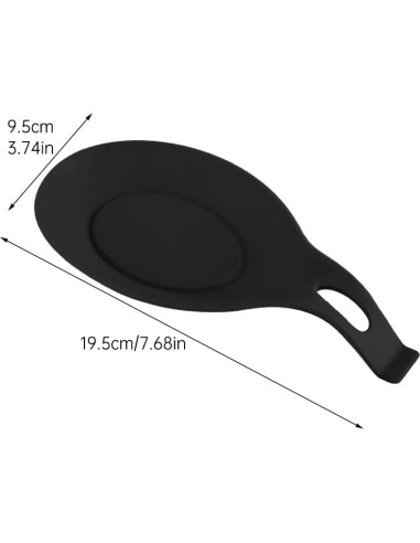 4 Soportes de Silicona para Cucharas EMVANV - Resistente al Calor