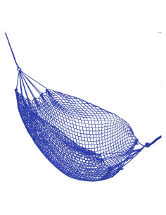 Hamaca de Cuerda Iconikal para Camping Azul 136 kg
