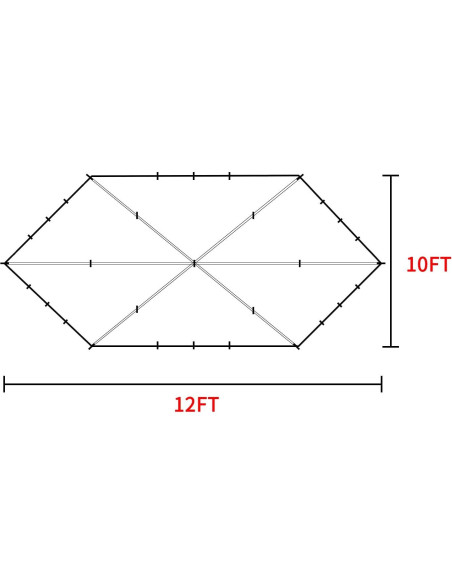 Toldo Impermeable Gold Armour 5,000 mm para Camping Camo