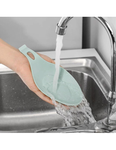 4 Soportes de Silicona para Cucharas EMVANV - Resistente al Calor