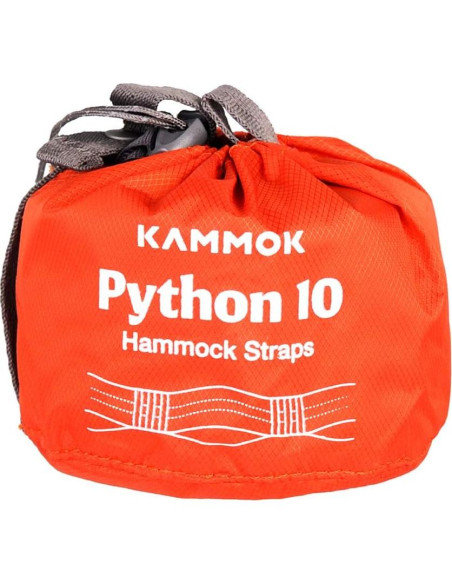 Cintas de Hamaca KAMMOK Python 10' - 3 m, 227 kg, Juego de 2