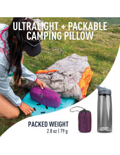 Almohada Inflable Sea to Summit Aeros Premium Regular Magenta 2