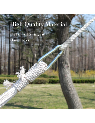 Cintas de Árbol para Hamaca INNO STAGE 5m - 2 Paquete con Ganchos