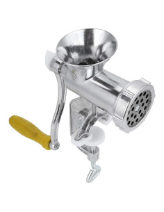 Picadora de Carne Manual TOPINCN de Aluminio con Tubo para Salchichas