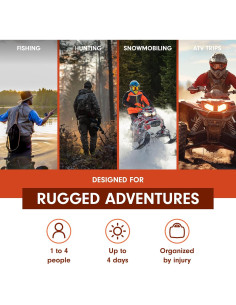 Kit de Primeros Auxilios Adventure Medical Kits Sportsman 300 - Para 6 Personas 2