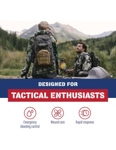 Kit de Trauma Adventure Medical 1.0 Caqui - Gasa Hemostática 2