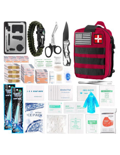 Kit de Primeros Auxilios 278 PCS Dlmd para Coche y Hogar