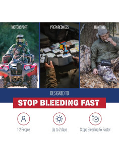 Kit Médico de Trauma Adventure Medical Kits con QuikClot 2