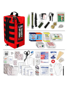 Kit de Primeros Auxilios y Supervivencia 211 Piezas Ever-Ready