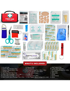 Kit de Primeros Auxilios Mini 100 Piezas HANGZHOU - Portátil 2