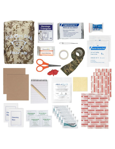 Kit de Primeros Auxilios Scout Plus AllaQuix - Compacto y Ligero Kit de Primeros Auxilios Scout Plus AllaQuix - Compacto y Ligero